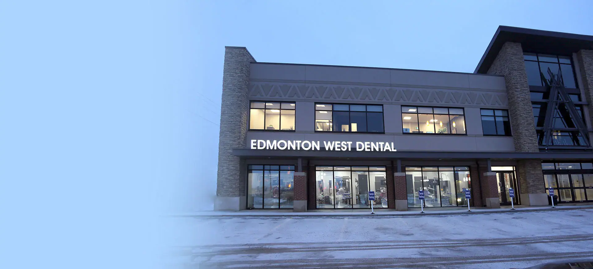 Edmonton West Dental clinic interior